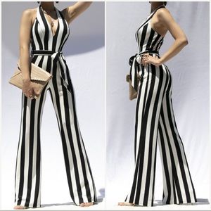 Store Closing‼️ Striped Jumpsuit